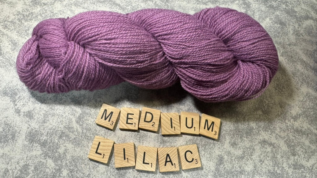 Mohair and Wool Blend Solids Light Fingering Weight