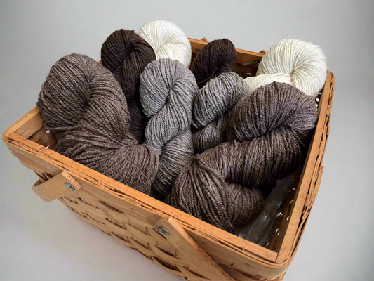 100% Wool DK Weight Naturals