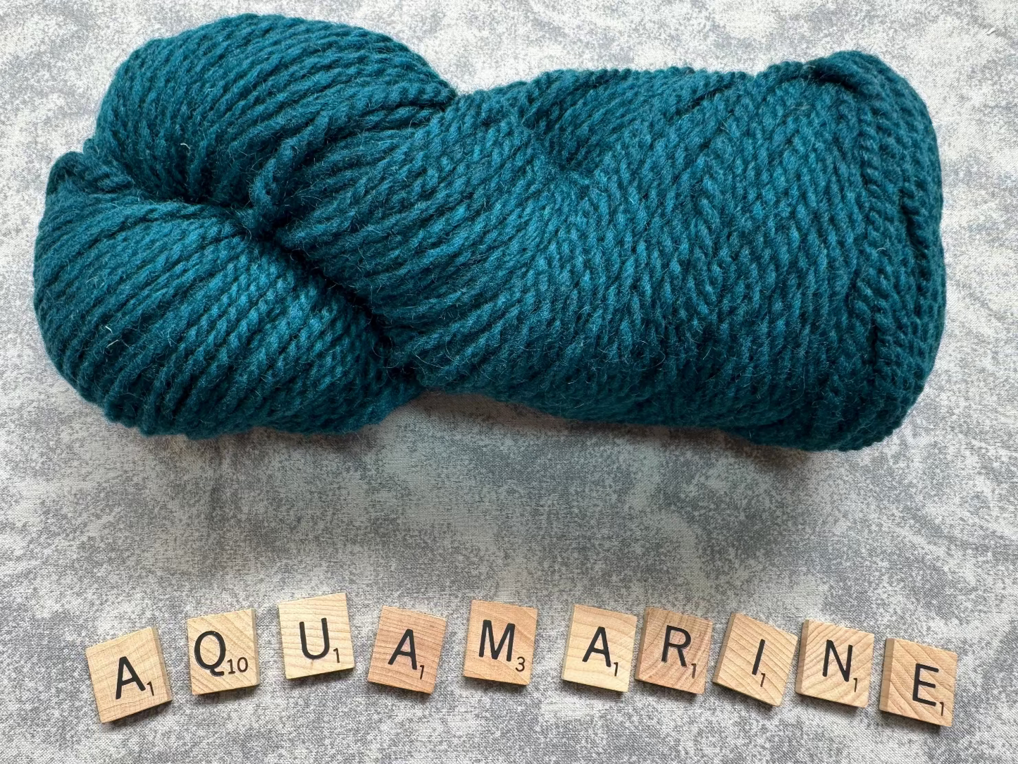 Mohair and Wool Blend Solid Medium and Bulky Weight