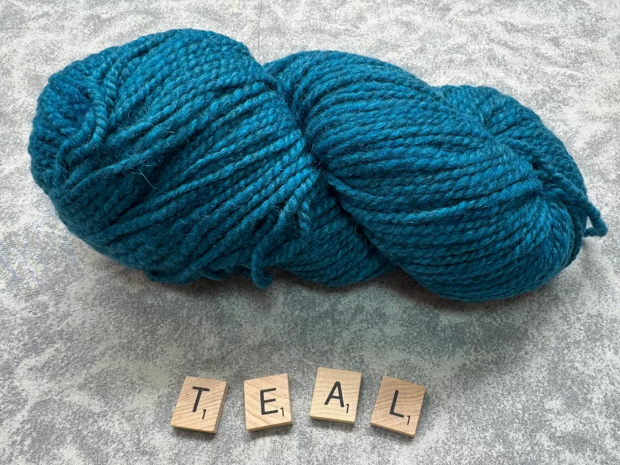 Mohair and Wool Blend Solid Medium and Bulky Weight