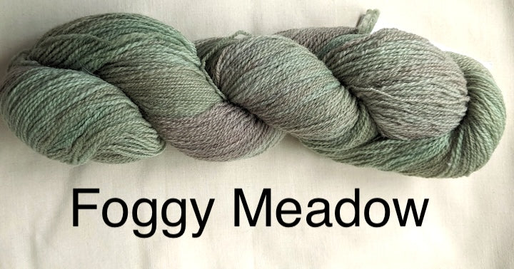 Mohair and Wool Blend Kaleidoscope Light Fingering Weight