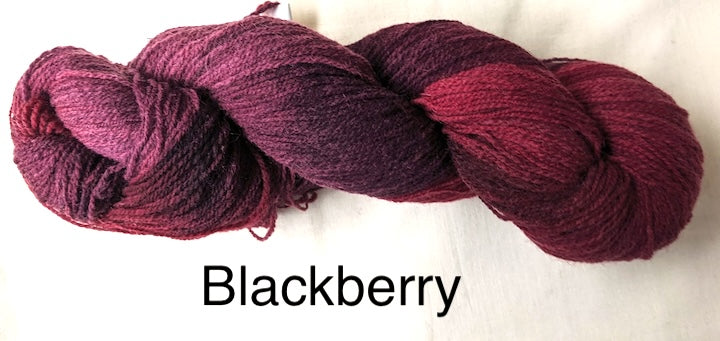 Mohair and Wool Blend Kaleidoscope Light Fingering Weight