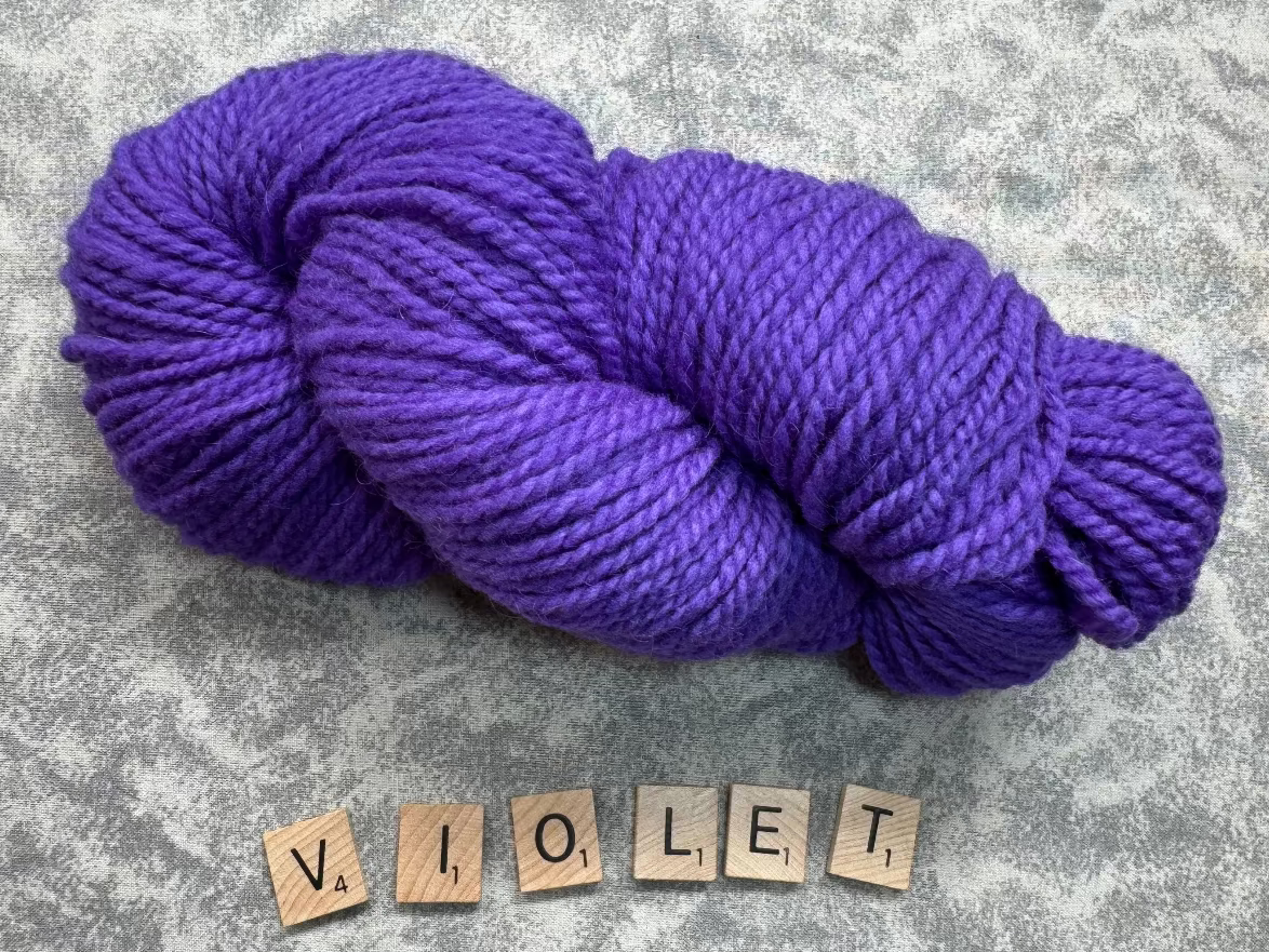 Mohair and Wool Blend Solid Medium and Bulky Weight