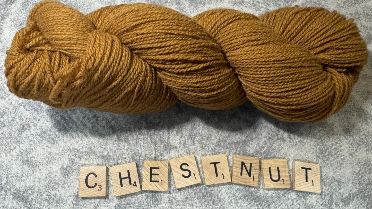 100% Wool Light Fingering 2 oz