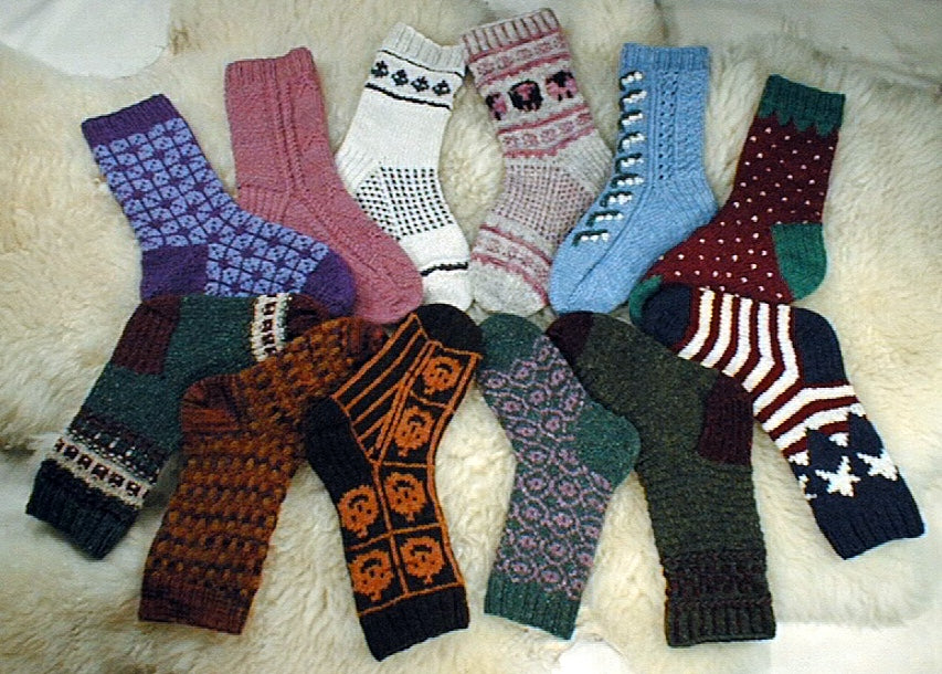 Sock of the Month Pattern Collection 1998 by Mary Dominski