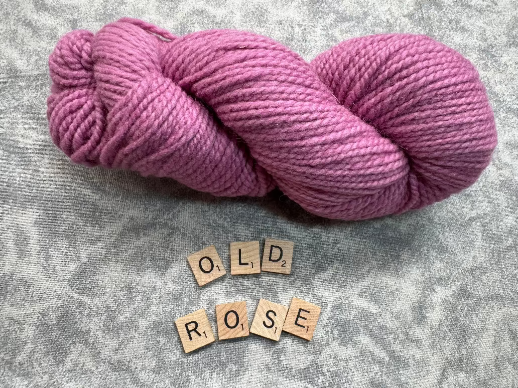 Mohair and Wool Blend Solid Medium and Bulky Weight