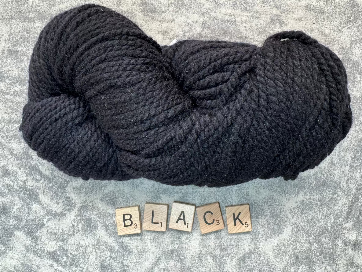 Mohair and Wool Blend Solid Medium and Bulky Weight