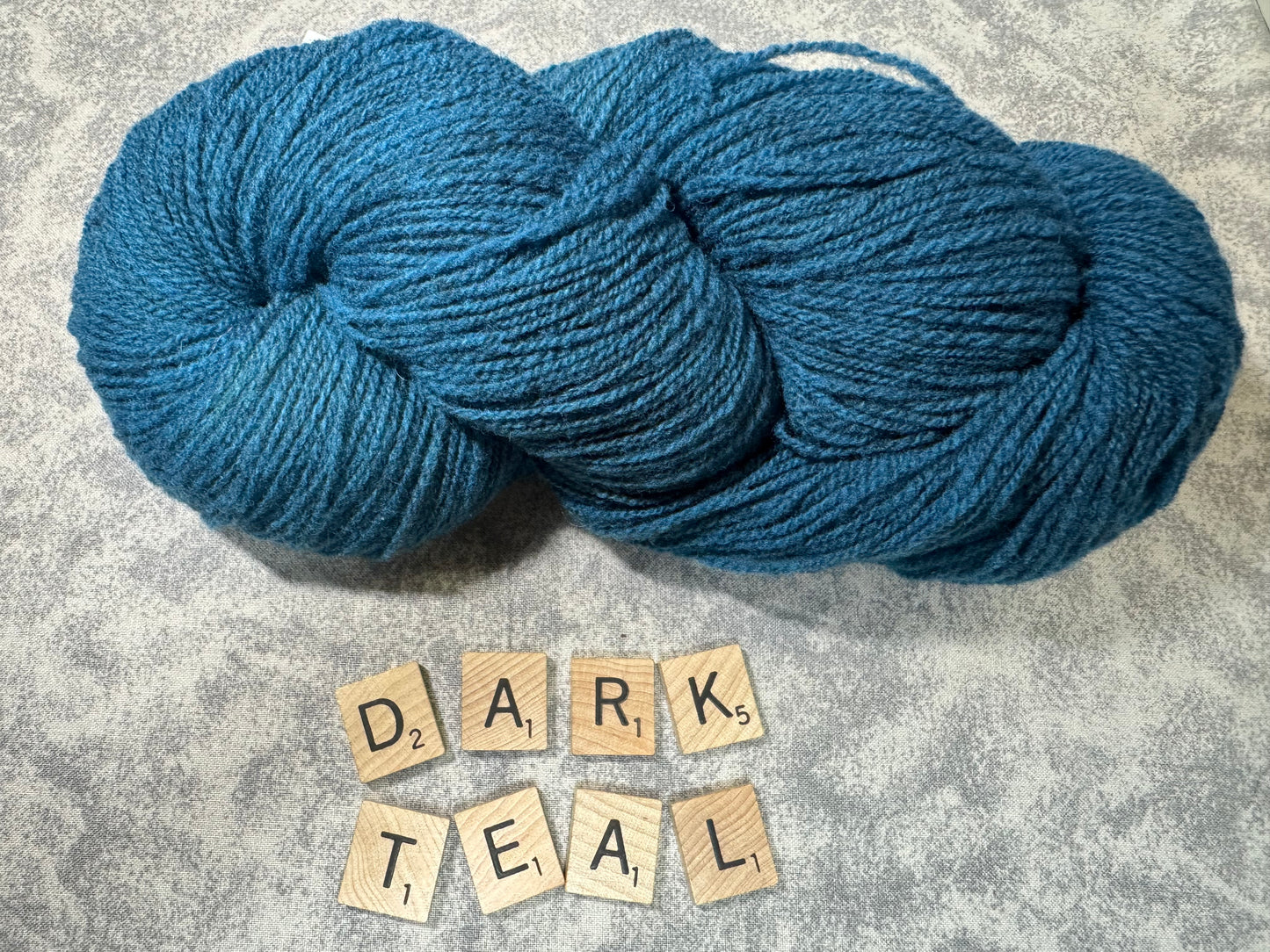 100% Wool Light Fingering 2 oz