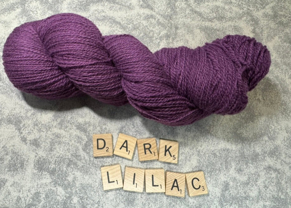 Mohair and Wool Blend Solids Light Fingering Weight