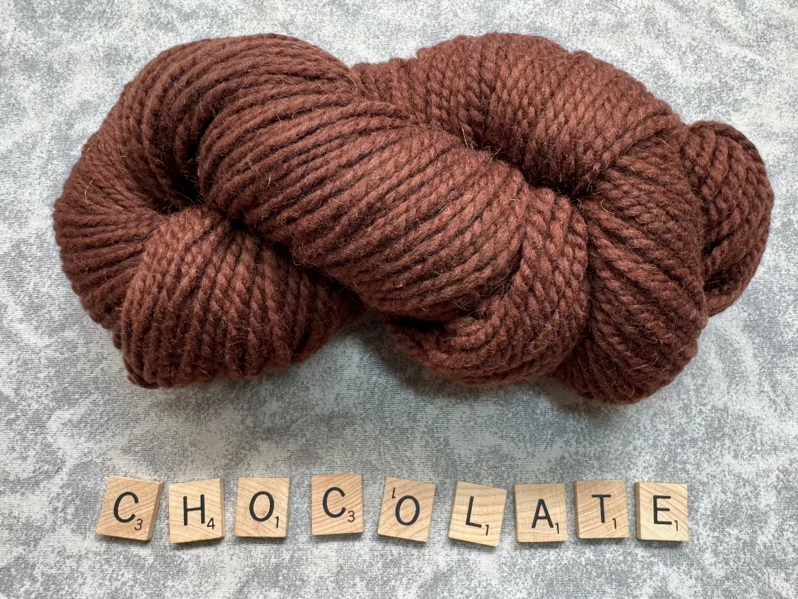 Mohair and Wool Blend Solid Medium and Bulky Weight