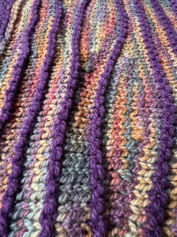 The Oxbow Creek Scarf Pattern by Anne Bosch