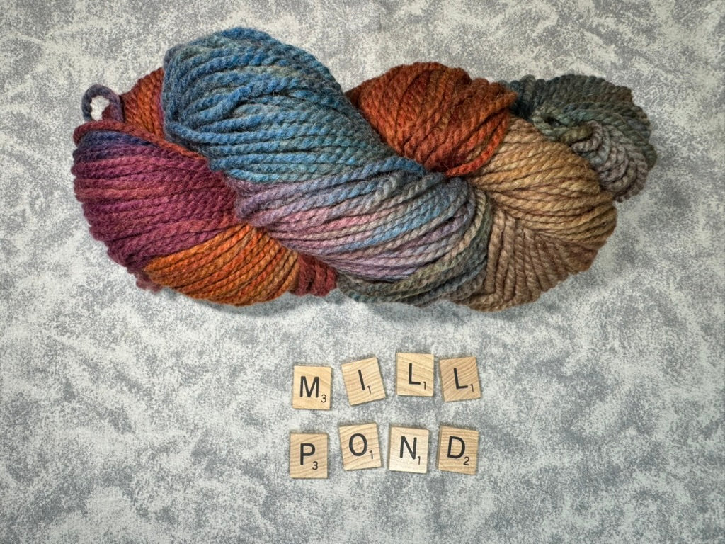 Mohair and Wool Blend Kaleidoscope