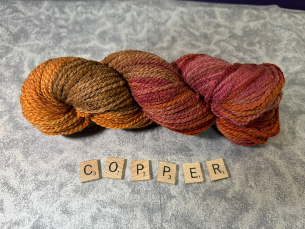 Mohair and Wool Blend Kaleidoscope