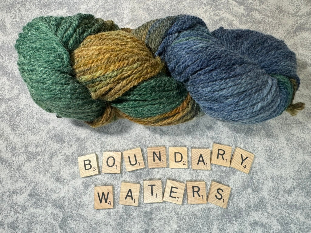 Mohair and Wool Blend Kaleidoscope