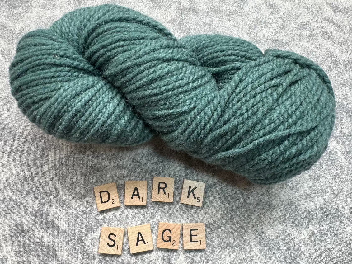 Mohair and Wool Blend Solid Medium and Bulky Weight