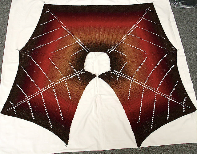 Santa Fe Shoulder Wrap Pattern Pattern by Anne Bosch