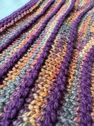 The Oxbow Creek Scarf Pattern by Anne Bosch