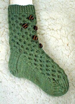 The Bees Knees Socks Pattern by Mary Dominski