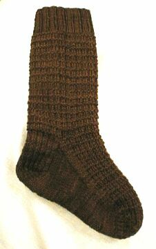 The Little Brown Bug Sock Pattern by Mary Dominski
