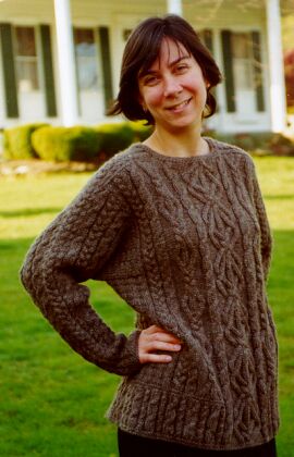 Celtic Dreams Pullover Pattern by Beth Brown-Reinsel