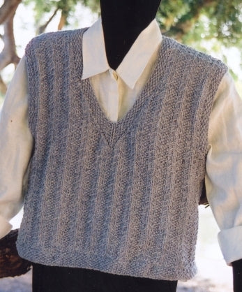 The Cheltenham Vest Pattern by Michele Wyman of Effectiveness by Design