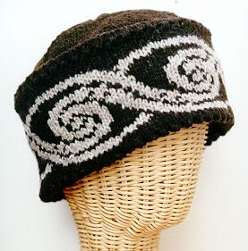 The Celtic Harbor Hat Pattern and Kit by Mary Dominski