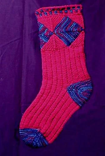 The Conk-ering Dominoes Socks Pattern by Mary Dominski