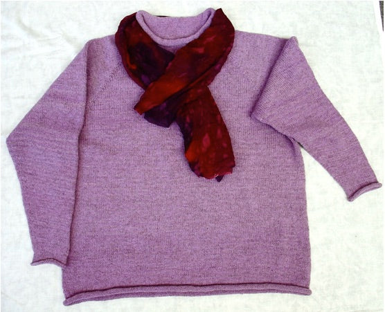 Basic Top Down Sweater by Anne Bosch