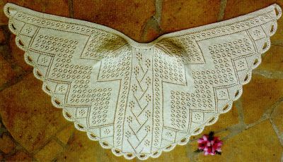 The Faroese Flower Shawl Pattern by Lucy Neatby