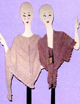 The Garden Party Shawl Pattern from Two Old Bags