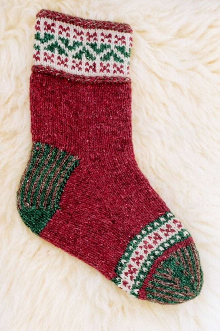 Northwoods Holiday Sock Patterns by Mary Dominski