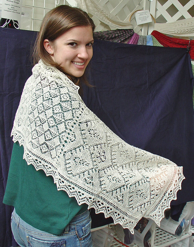 The Lockaminnie Shawl Pattern by Hazel Carter