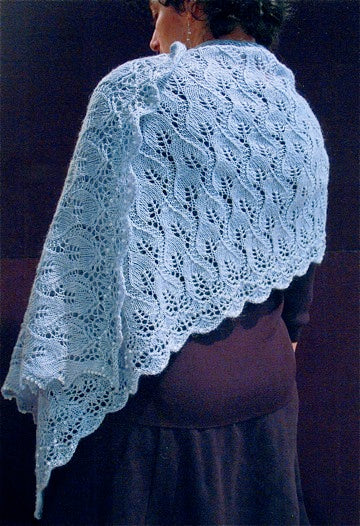 Moonshadow Stole Pattern by Sivia Harding