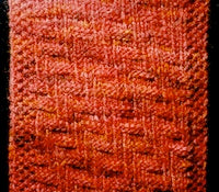 A Trio of Two Sided Textured Scarves Pattern by Anne Bosch