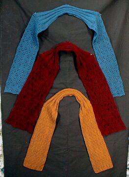 Seaman Style Scarves Pattern by Beth Morimoto