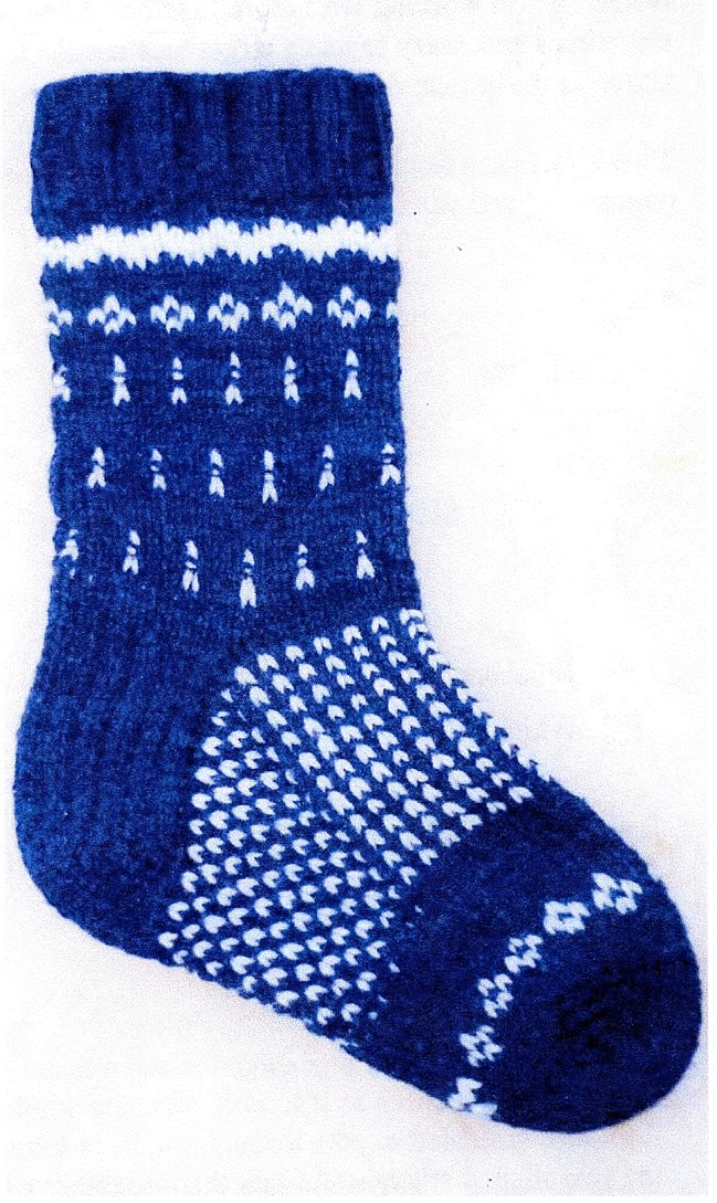 Northwoods Holiday Sock Patterns by Mary Dominski