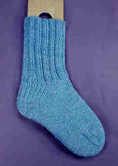 The Upside Down Gusset Sock Pattern by Mary Dominski