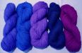 mohair purple and blues