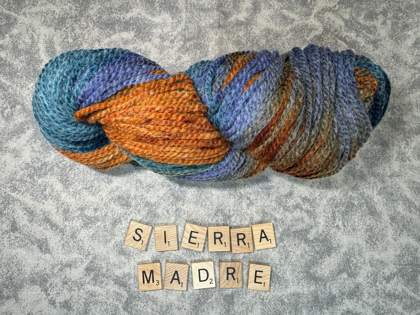Mohair and Wool Blend Kaleidoscope