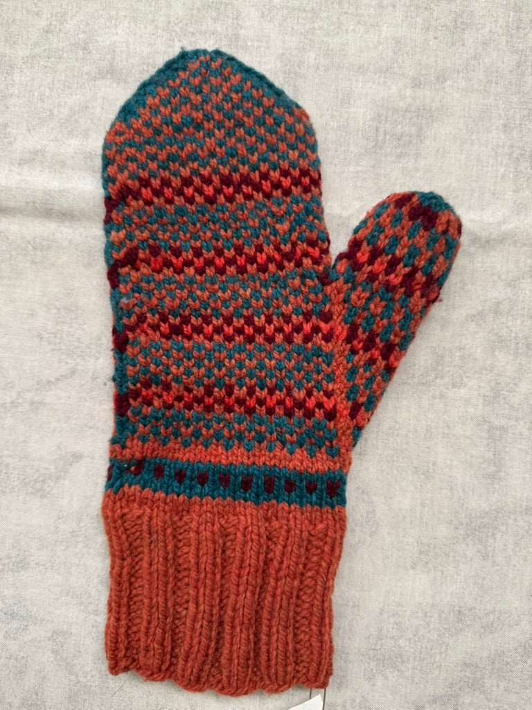 Rusty Mittens Pattern By Anne Bosch