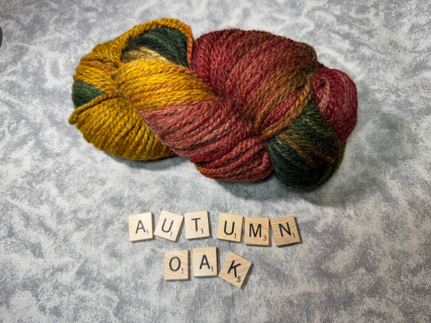 Mohair and Wool Blend Kaleidoscope