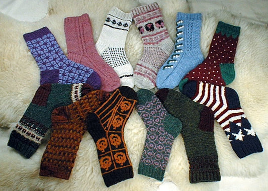 Sock of the Month Pattern Collection 1998 by Mary Dominski