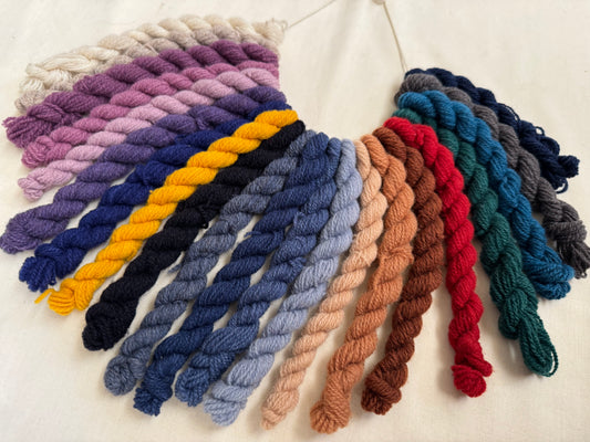 100% Wool Light Fingering 2 oz