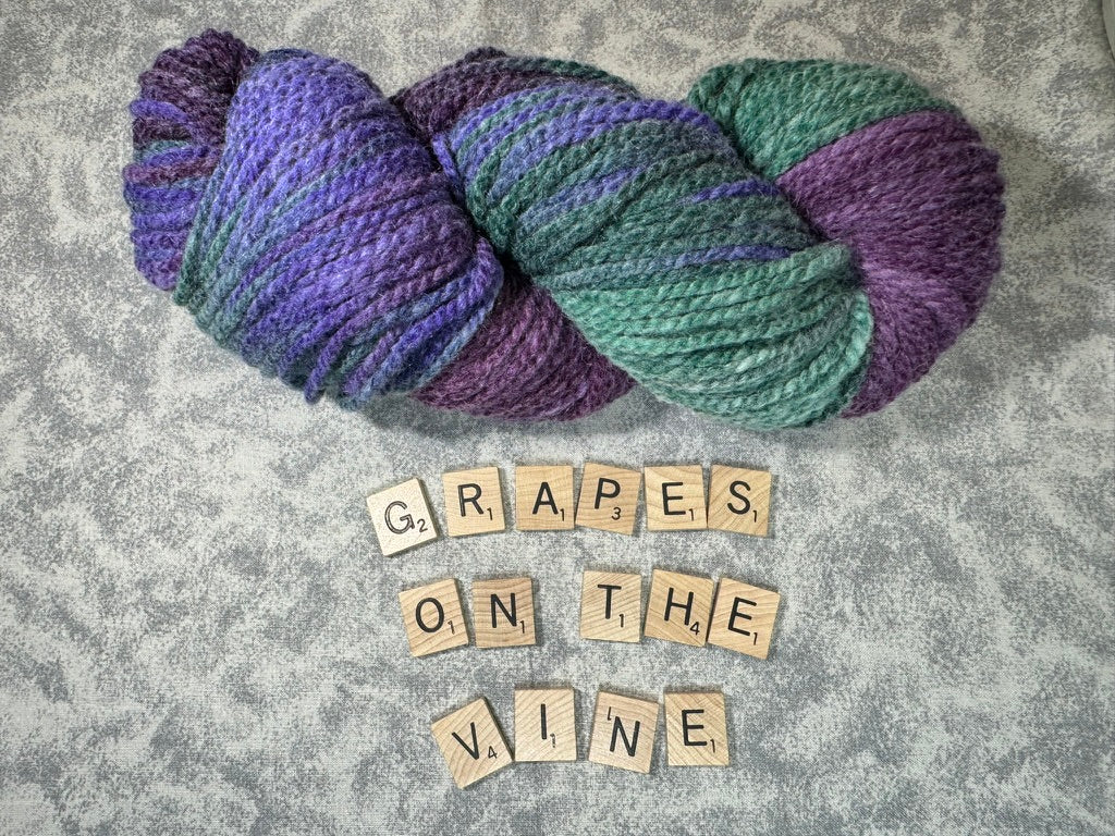 Mohair and Wool Blend Kaleidoscope
