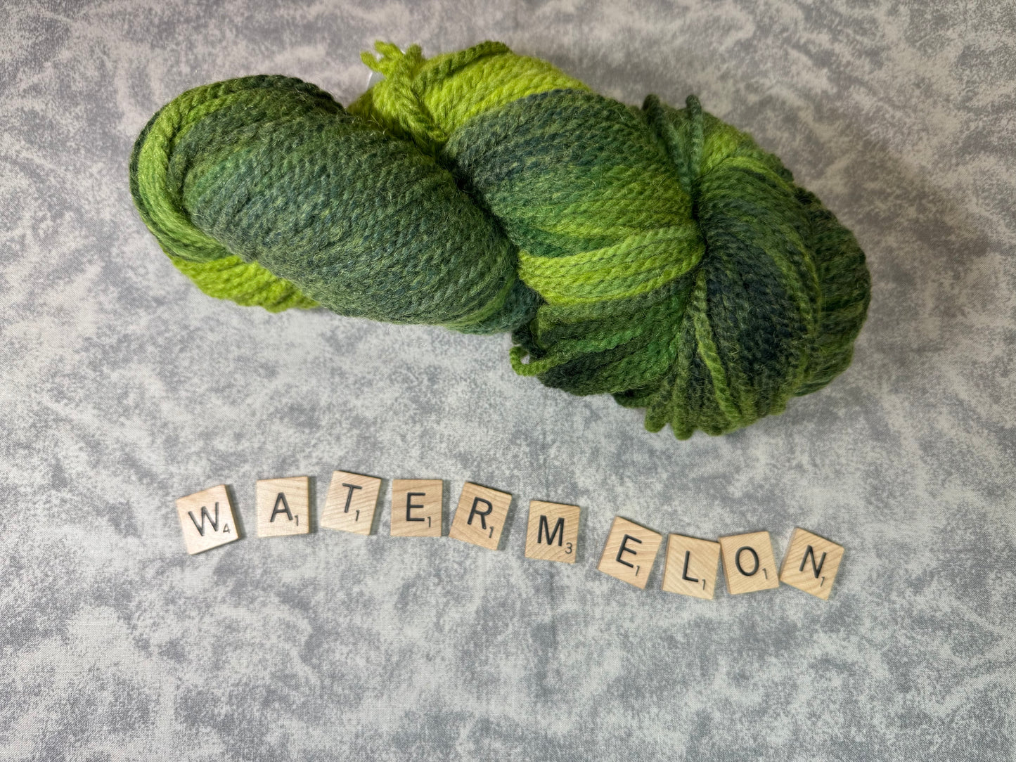 Mohair and Wool Blend Kaleidoscope