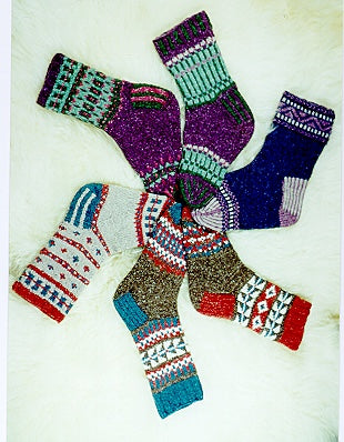 Southwest Socks Patterns by Mary Dominski
