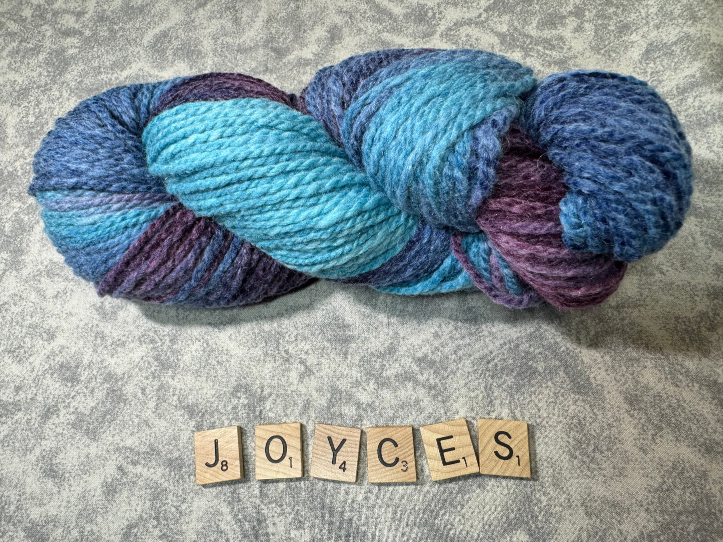 Mohair and Wool Blend Kaleidoscope