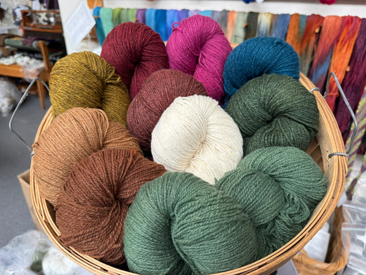 Silk and Wool Fingering Weight