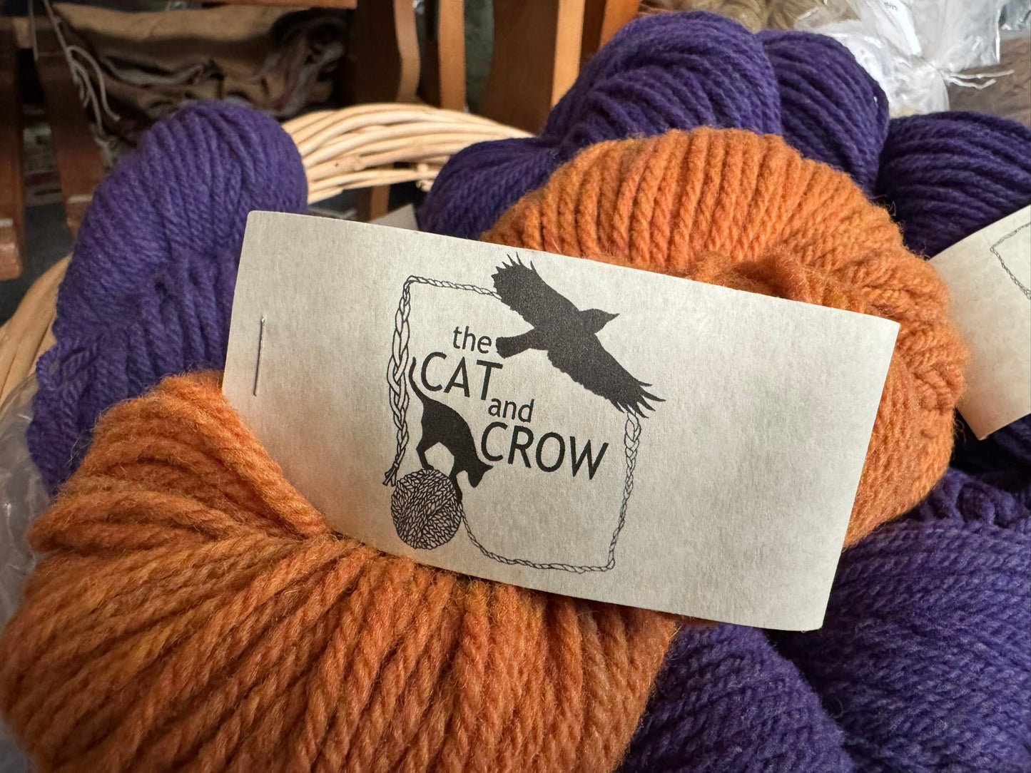 Cat & Crow Wool Yarn