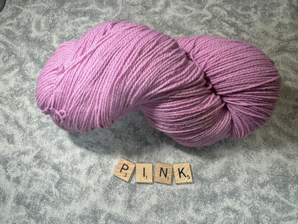 100% Wool Fingering Weight Dyed